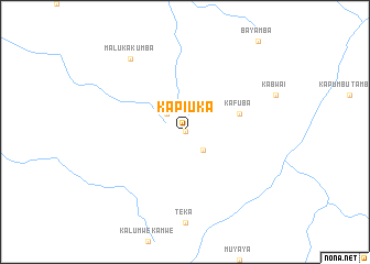 map of Kapiuka