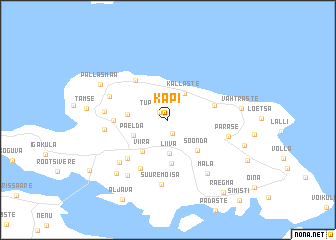 map of Kapi