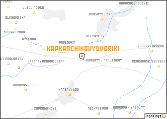 map of Kapkanchikovy Dvoriki