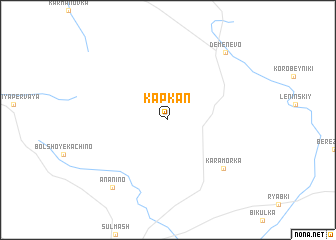 map of Kapkan