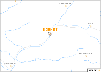 map of Kapkot