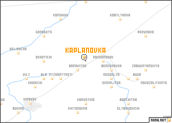 map of Kaplanovka