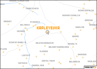 map of Kapleyevka