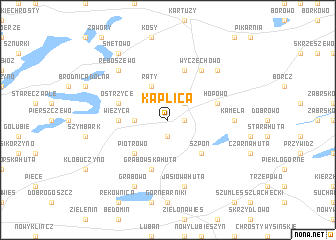 map of Kaplica