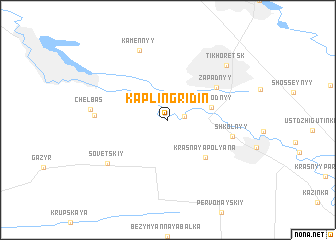 map of (( Kaplin-Gridin ))