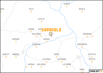 map of Kapokolo