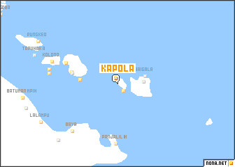 map of Kapola