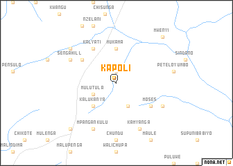 map of Kapoli