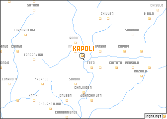 map of Kapoli