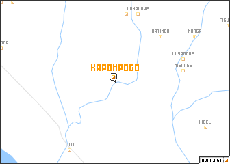 map of Kapompogo