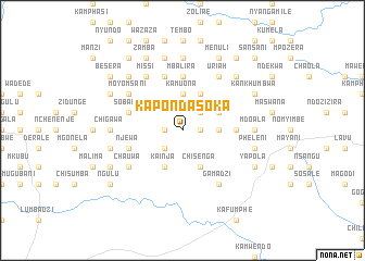 map of Kapondasoka