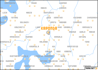 map of Kaponda