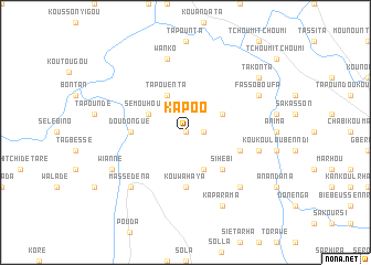 map of Kapoo