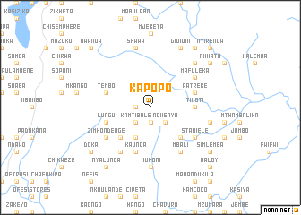 map of Kapopo