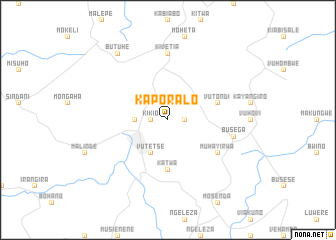 map of Kaporalo