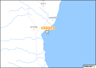 map of Kaporo