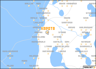 map of Kapota