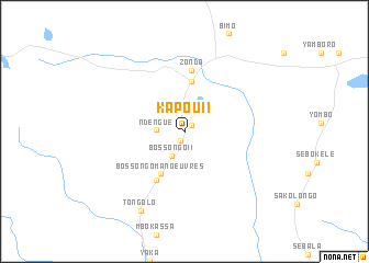 map of Kapou II
