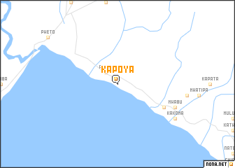 map of Kapoya