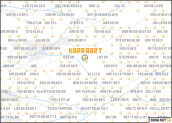 map of Kappaart