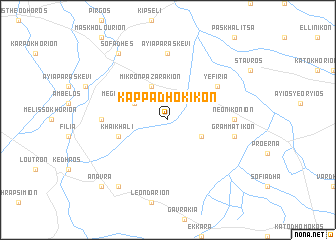 map of Kappadhokikón