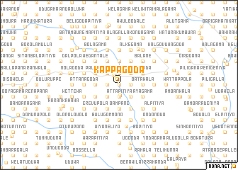 map of Kappagoda