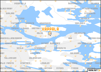 map of Käppala