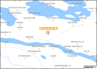 map of Kappanen