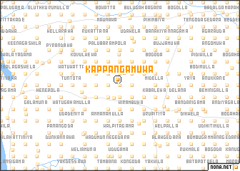 map of Kappangamuwa