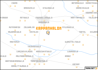 map of Kappanhalom