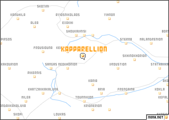 map of Kapparéllion