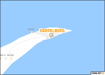 map of Kappelborg