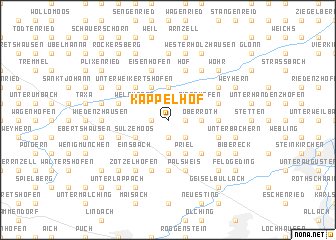 map of Kappelhof