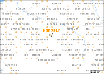 map of Kappeln