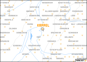 map of Kappel