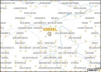 map of Kappel