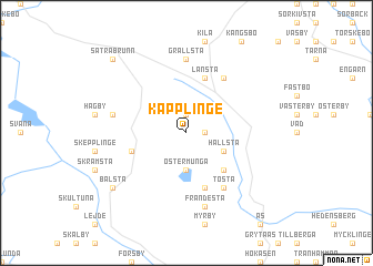 map of Kapplinge