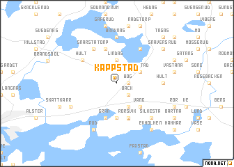 map of Kappstad