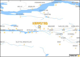 map of Kappstad