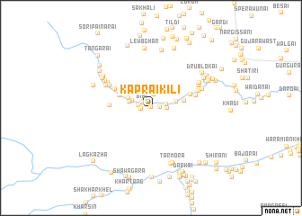 map of Kaprai Kili