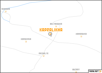 map of Kapralikha