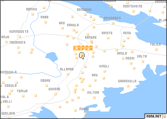 map of Kapra