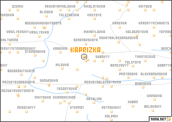 map of Kaprizka