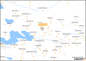 map of Kapri