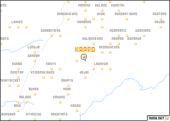 map of Kapro