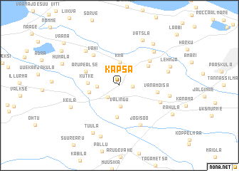 map of Kapsa