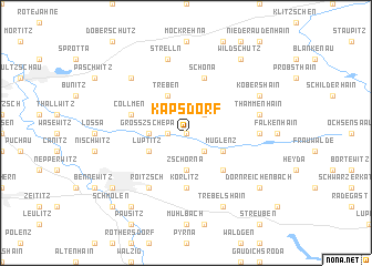 map of Kapsdorf