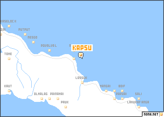 map of Kapsu