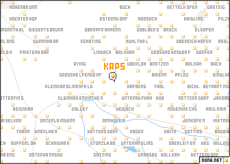 map of Kaps