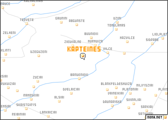 map of Kapteines